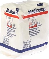 Hartmann - Medicomp - MDR steriel 4 laags kompres - 7,5 x 7,5cm