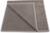 Hoogwaardige Bamboe Badmat Taupe | 60x100 | Anti-Slip Met Noppen | Heerlijk Zacht En Comfortabel