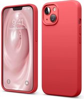 iPhone 13 Hoesje Rood - Siliconen Back Cover