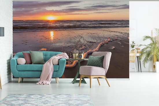 Papier peint - Papier peint Papier peint photo Mer - Nederland - Couleurs - Largeur 450 cm x Hauteur 300 cm