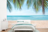 Papier peint - Papier peint photo Plage - Palmier - Thaïlande - Largeur 525 cm x hauteur 350 cm