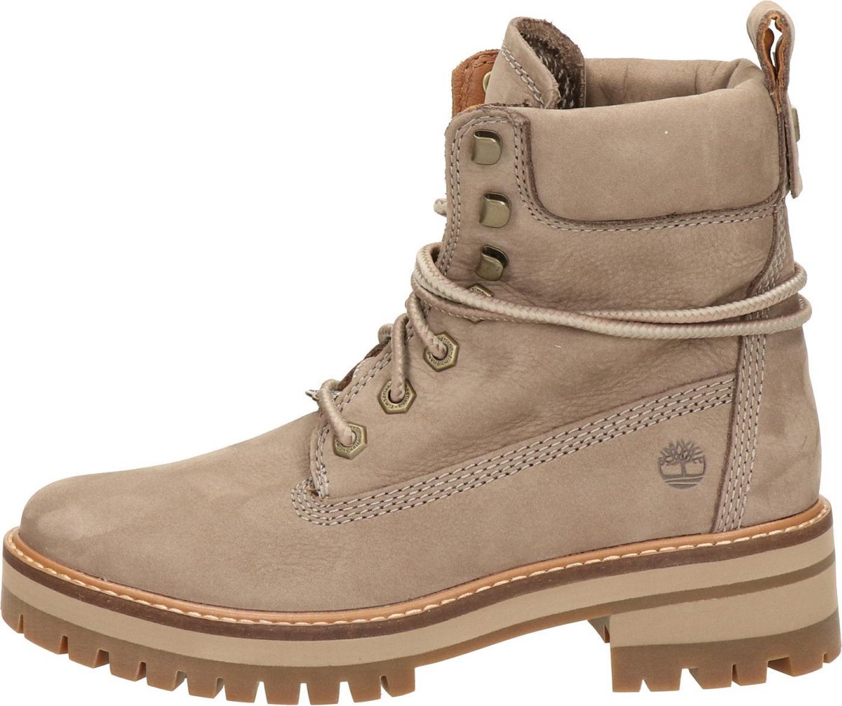 Timberland Dames Veterboots Courmayeur Valley Boot Taupe Maat