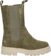 Mexx Havanah dames chelseaboot - Taupe - Maat 40