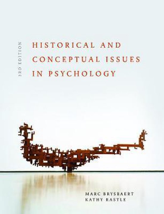 Historical and Conceptual Issues in Psychology, Brysbaert, Marc