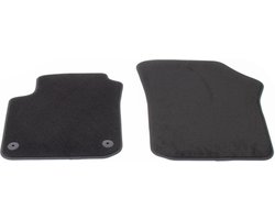 Automatten voor Volkswagen Up, Skoda Citigo, Seat Mii (2011-2023) - 2-delig - Velours - Voorzijde