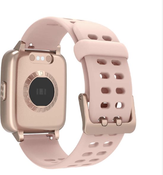 FeelFit Fitpolo Smartwatch dames roze waterdicht Smartwatch dames