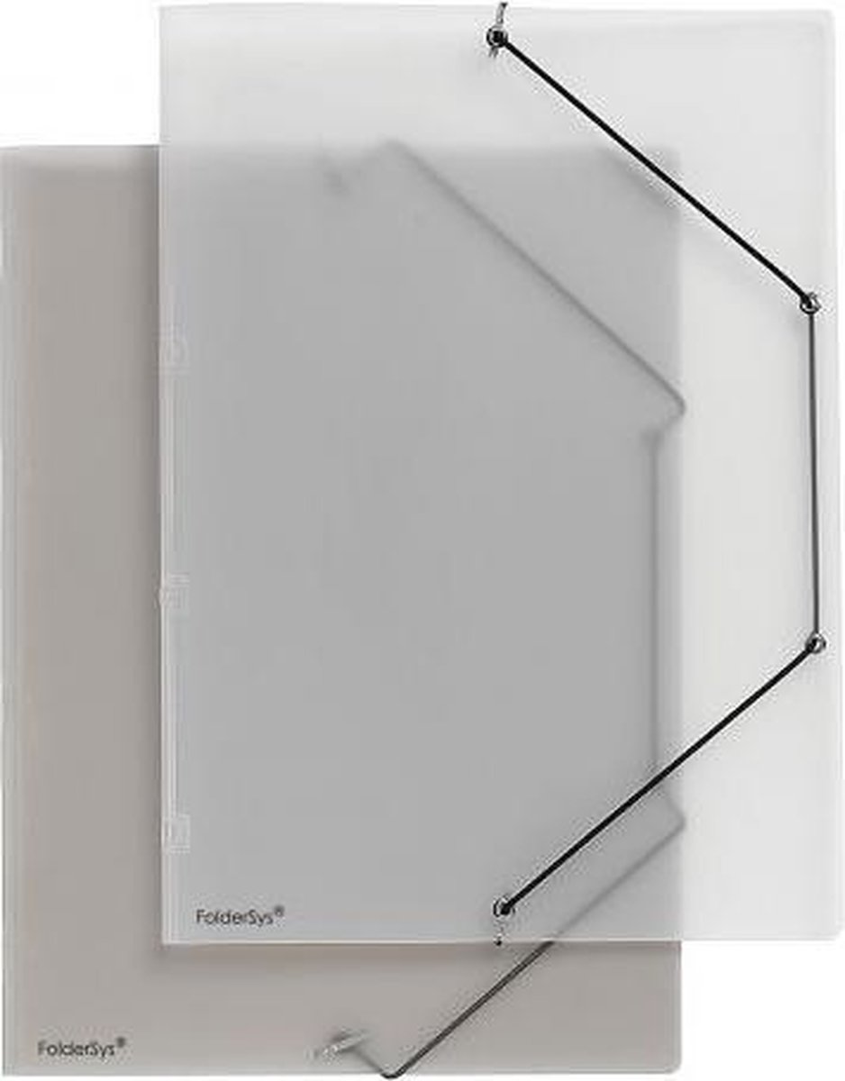 Foldersys 10003-04 Opbergmap A4 Transparant