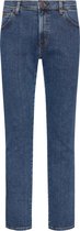 Wrangler  Jeans - Texas Slim Stonewash Blauw (Maat: 40/32)