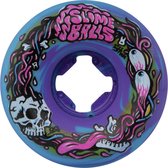 Santa Cruz 54mm Brains Speed Balls 99A skateboardwielen blue purple