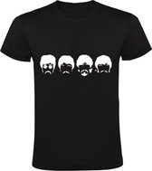 Beatles Heren t-shirt | Zwart