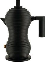 ALESSI - Pulcina - Espressomaker 6 kops Black Black