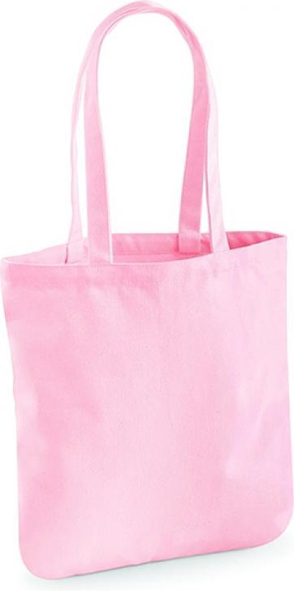 Westford Mill EarthAware® Organic Spring Bag WM821 - Pastel Pink - 38 x 41 cm