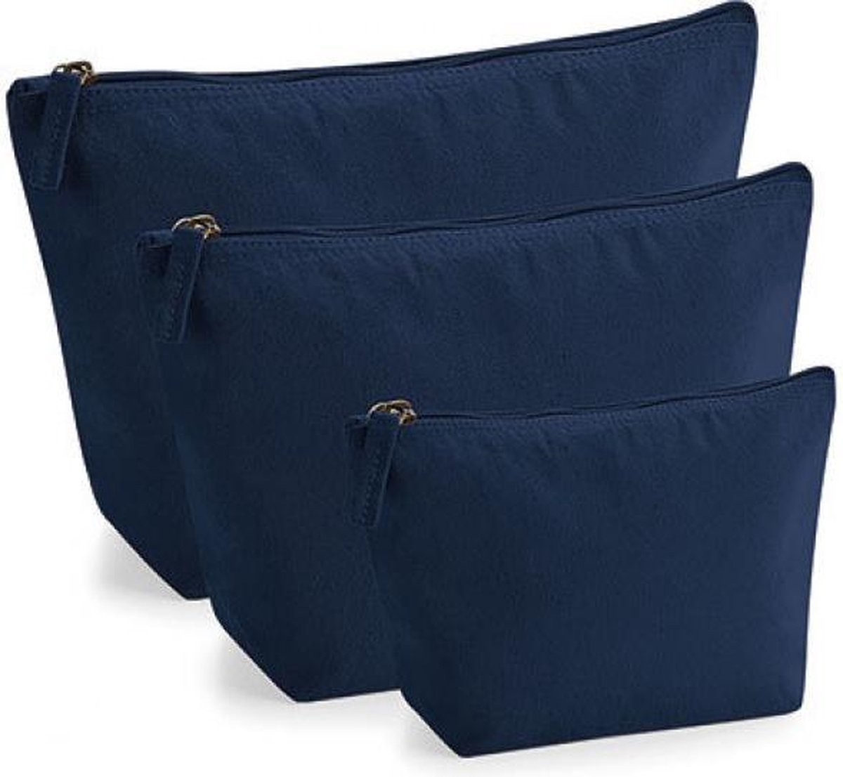 EarthAware® Organic Accessory Bag M (Donker Blauw)