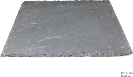 Plateau Snack Ardoise Noire (30 x 0,5 x 20 cm)