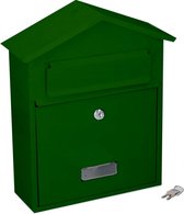 Tom Brievenbus 29x11,5x36 cm Groen