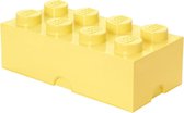 LEGO Brick 8 Opbergbox - Cool Geel - 12 L - 50x25x18 cm - Kunststof