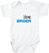 Zwangerschap aankondiging - Baby cadeau jongen - Kleine broer - Romper wit - Maat 74/80 * baby cadeau * kraamcadeau * rompertjes baby * rompertjes baby met tekst