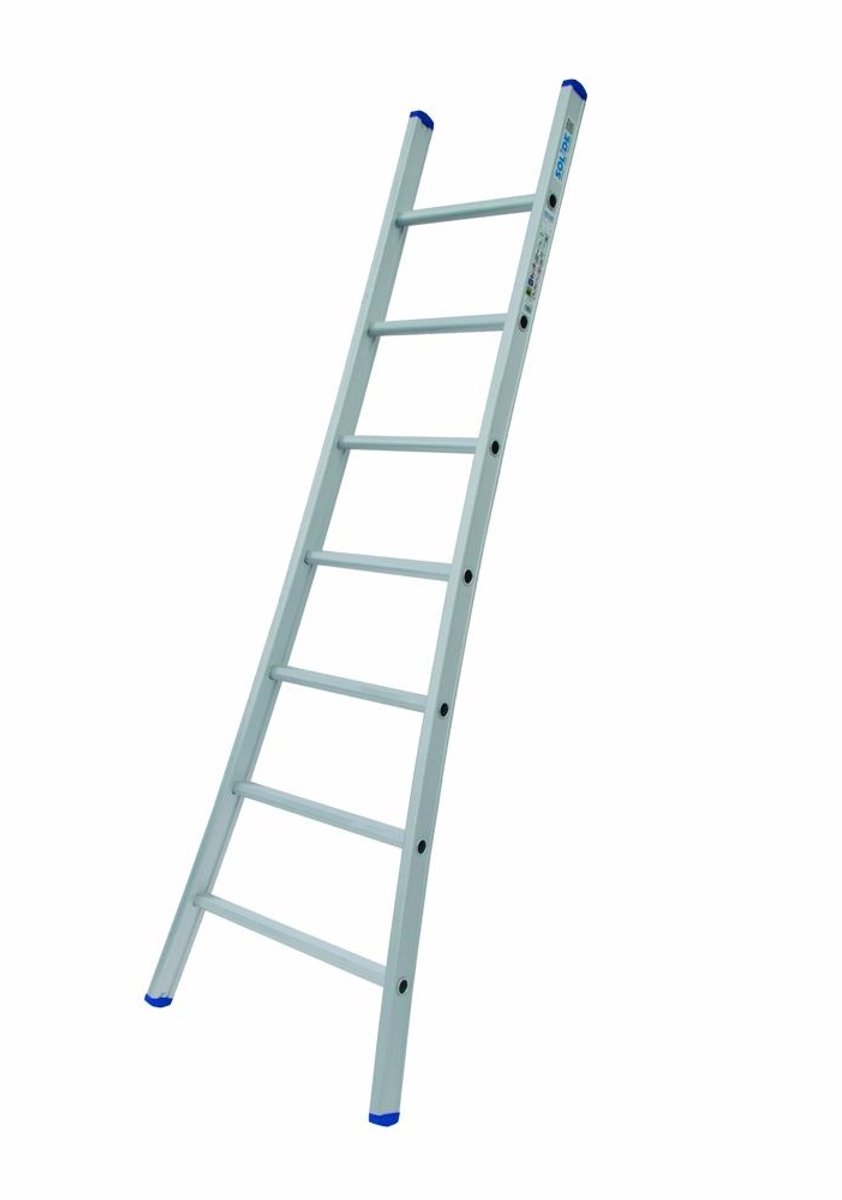 Solide Enkele Uitgebogen Ladder - 1x7 Sporten | Bestel nu