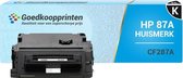 Huismerk voor HP 87A toner / HP CF287A toner cartridge Zwart (9.000 afdrukken)