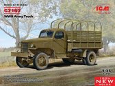 1:35 ICM 35593 G7107 WWII Army Truck Plastic Modelbouwpakket