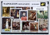 Napoleon Bonaparte – Luxe postzegel pakket (A6 formaat) - collectie van 25 verschillende postzegels van Napoleon Bonaparte – kan als ansichtkaart in een A6 envelop. Authentiek cade