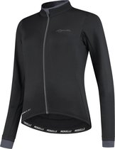 Rogelli Essential Fietsshirt - Lange Mouwen - Dames - Zwart - Maat M