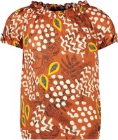 Like Flo Blouse meisje cognac papaya maat 152