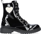 Develab 42254 Veterboots - Laarzen Met Veters - Meisjes - Zwart - Maat 33