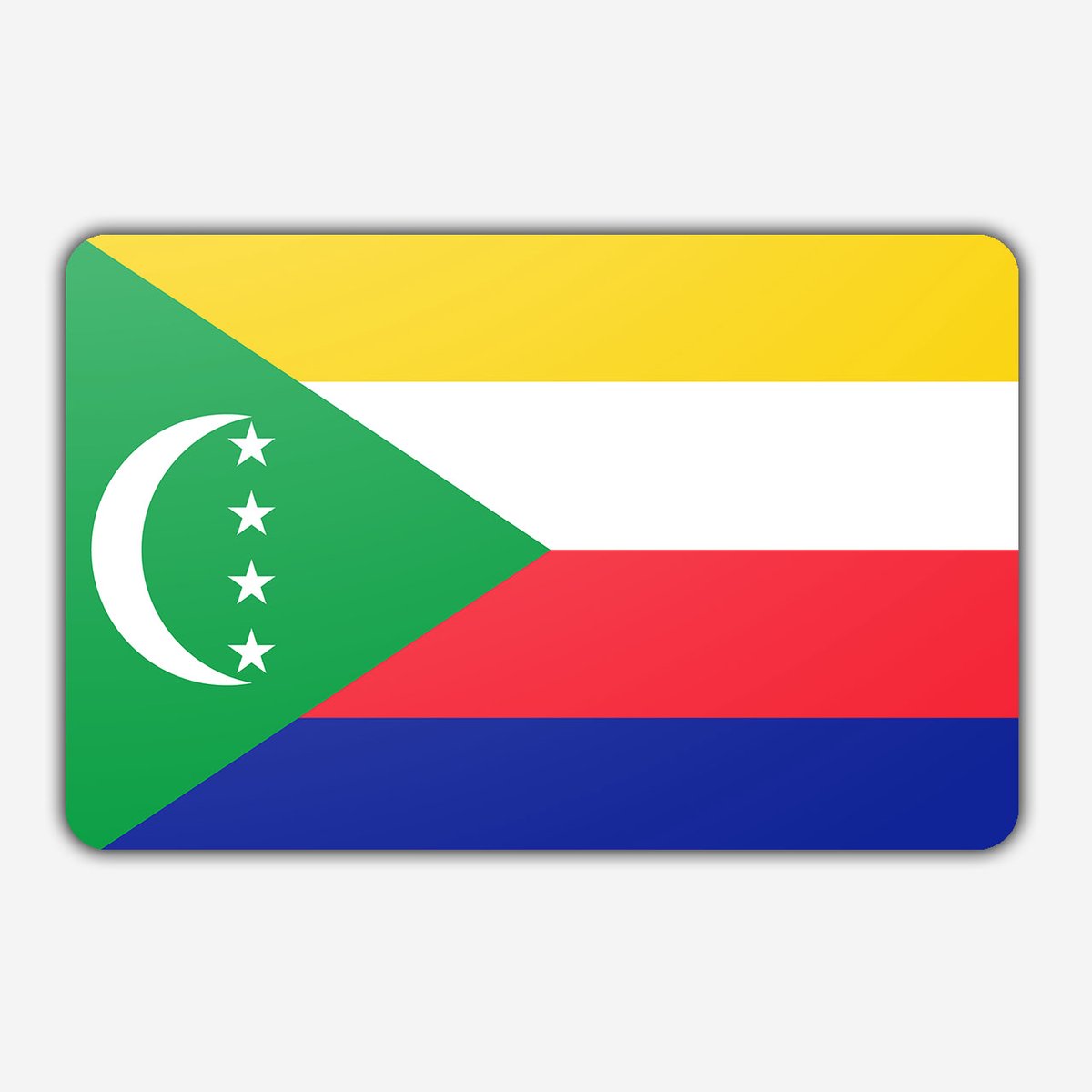 Vlag Comoren - 200x300cm - Polyester