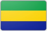 Vlag Gabon - 200 x 300 cm - Polyester