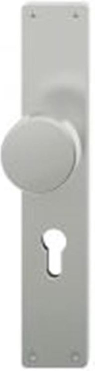 FSB Knopschild 245x45 mm 1970 alu. F2 cilindergat 72 mm