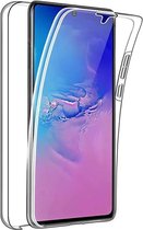 iParadise Samsung S10 Lite Hoesje 360 en Screenprotector in 1 - Samsung Galaxy S10 Lite Case 360 graden Transparant