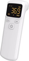 Thuys Infrarood Thermometer - Voorhoofd Thermometer - Digitale Thermometer Contactloos - Warmtemeter Laser Lichaam - Koortsthermometer voor Volwassenen Lazer - LCD Display