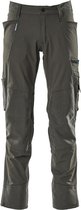 Mascot Advanced Stretch Werkbroek met Kniezakken-C56-90cm-18-Donkerantraciet