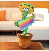 Mexicaanse dansende cactus Decoratie - USB | Decoratie - Dancing cactus  - Baby knuffel