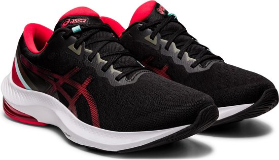 Asics Gel- Pulse 13 Chaussures de sport - Taille 46,5 - Homme - Zwart - Rouge - Wit