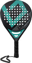 Brabo Padel Tribute 2.1C Super Teardrop - Antracite/black/aqua - Padel Racket - Padelrackets
