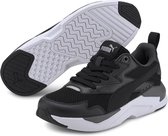 PUMA X-Ray Lite Jr Unisex Sneakers - Puma Black-Puma Black-Dark Shadow-Puma Silver - Maat 36