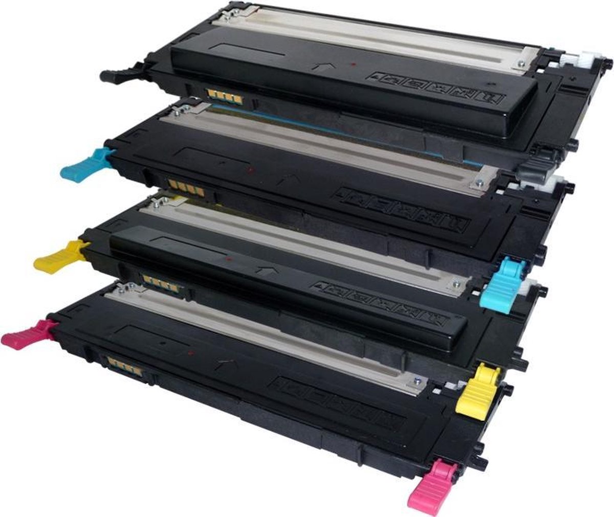 Inkmaster Premium Huismerk XL multipack voor samsung CLT-4072S zwart, rood, blauw, geel | Samsung CLP320/ CLP320N/ CLP325/ CLP325N/ CLP325W/ CLX3180/ C