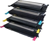 Inkmaster Premium Private Label XL multipack pour samsung CLT-4072S noir, rouge, bleu, jaune | Samsung CLP320 / CLP320N / CLP325 / CLP325N / CLP325W / CLX3180 / C