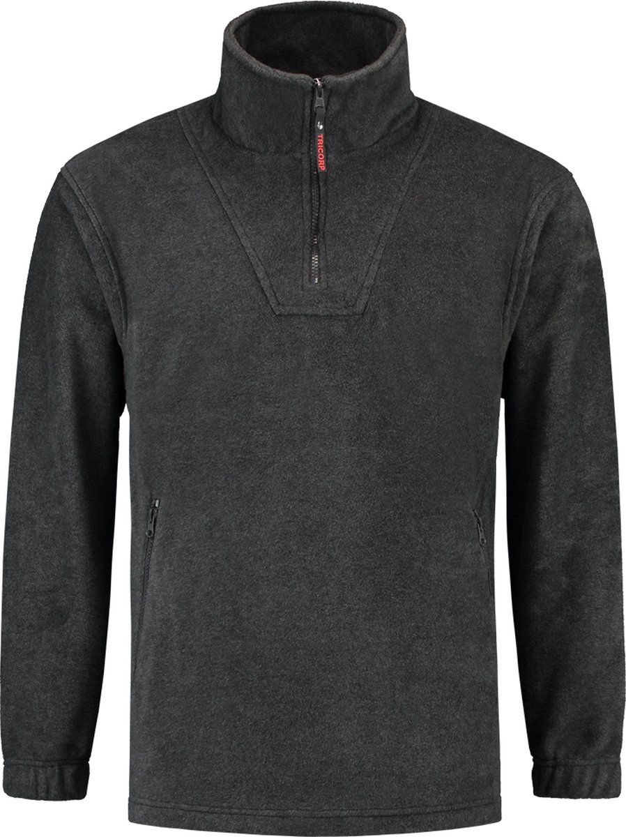 Tricorp Fleece sweater - Casual - 301001 - antraciet - maat L