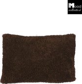 In The Mood Ruth Kussen 55 x 35 cm - Div Kleuren - 2 stuks - Donkerbruin
