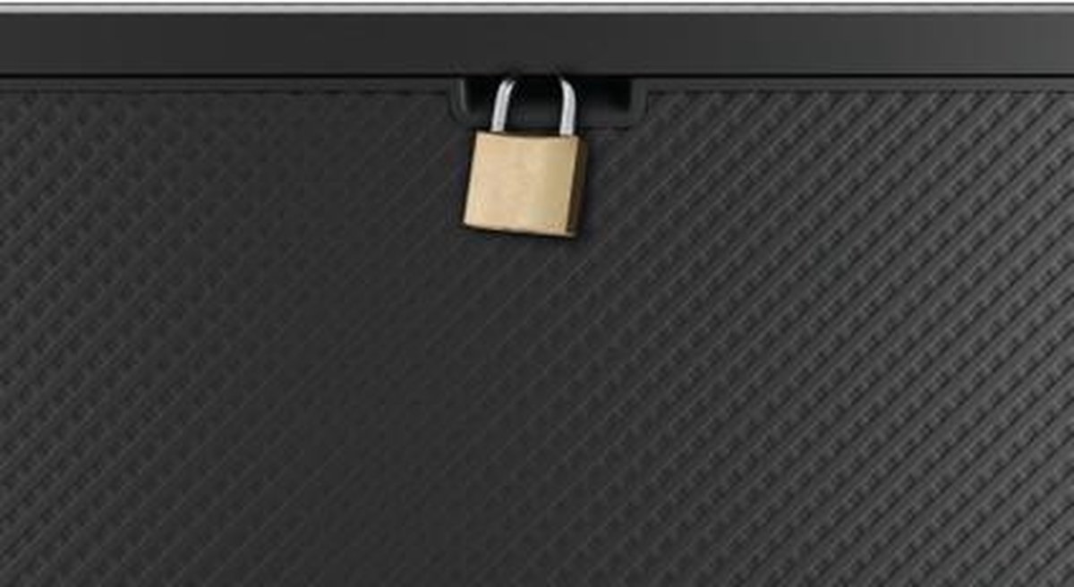 Keter Emily Opbergbox - 118x45x57 cm - 270L - Grafiet