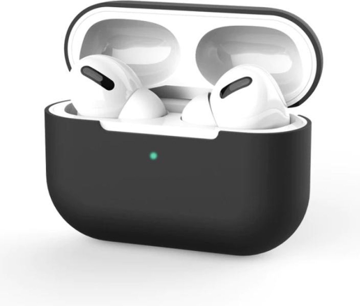 C4G - Apple Airpods Pro Hoesje - Airpods Pro Case - Siliconen - Zwart