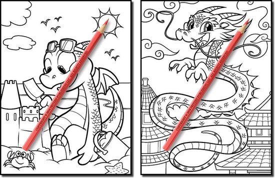 Baby Dragons Coloring Book - Jade Summer | bol.com