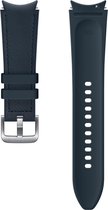 Bracelet en cuir hybride Samsung - Galaxy Watch4 - 20 mm S/ M - Blauw