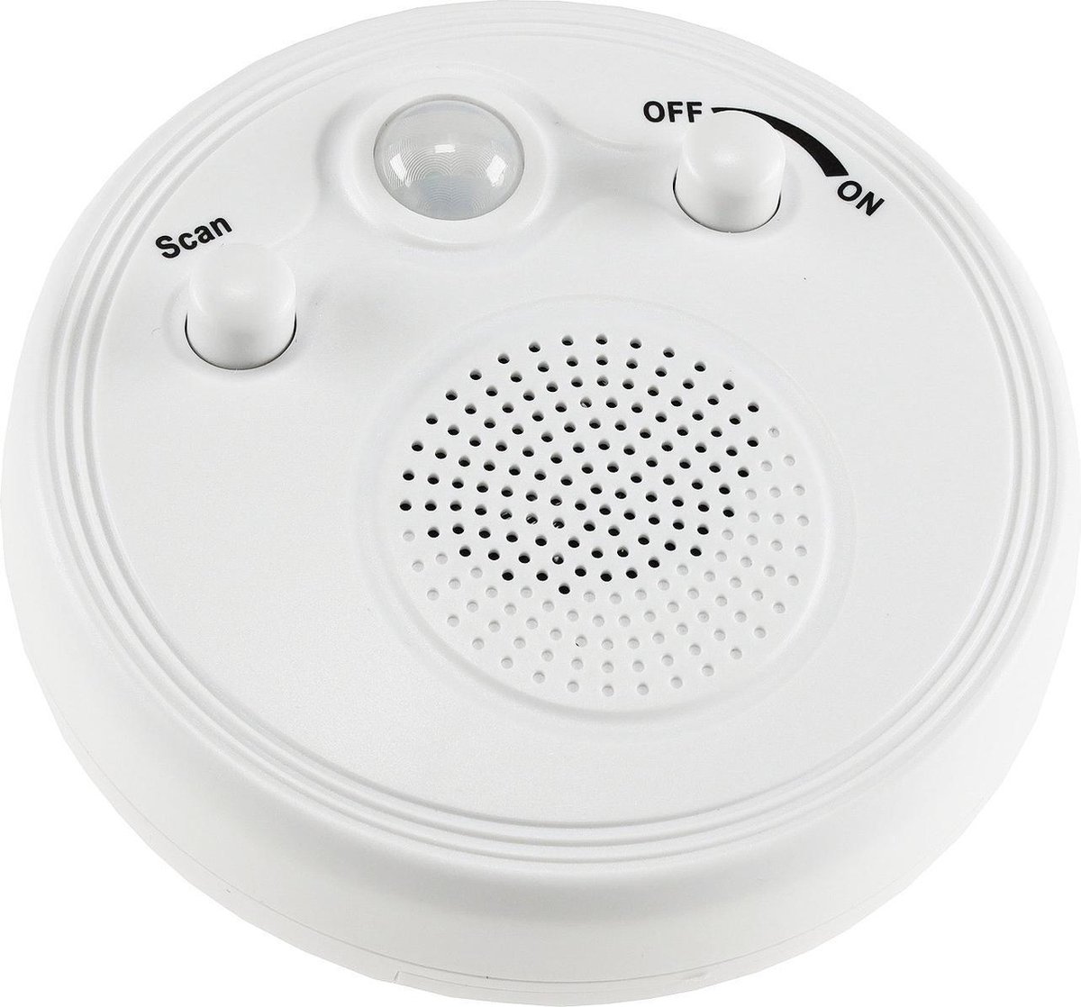 Plafondradio met bewegingssensor - FM-Radio - 3x AA batterij - maximaal 3 meter bereik