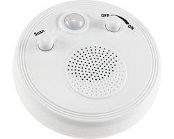 Plafondradio met bewegingssensor - FM-Radio - 3x AA batterij - maximaal 3 meter bereik