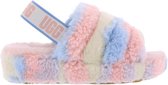 UGG - W Fluff Yeah Slide Cali Collage - Pride Stripes