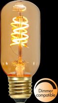 LED Lamp E27 T45 Decoled Spiral Amber Dimbaar